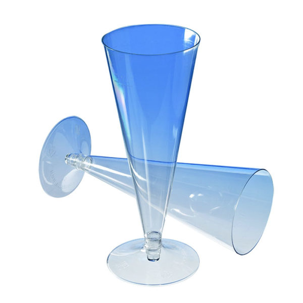Pezsgős pohár kúpos PS 150ml, átlátszó (390 db/csomag)