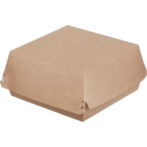 Hamburgeres doboz 150х150х65 mm, kraft (90 db/csomag)