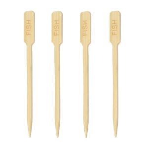 Bambusz pálcika 12 cm FISH 100db/csomag