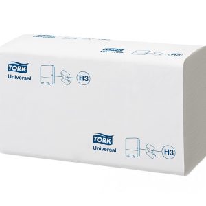 TORK UNIVERSAL H3 Papír törölköző Z-Z hajtogatott 1 rétegű 250 l/csomag (120108)