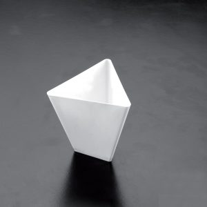 Kehely Gold Plast “triangle” 90ml, fehér (45 db/csomag)