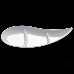 Forma Gold Plast “virgola”, 120mm fehér (50 db/csomag)