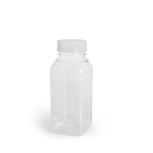 Műanyag üveg 0;3l d-38mm fehér kupakkal (100 db/csomag)
