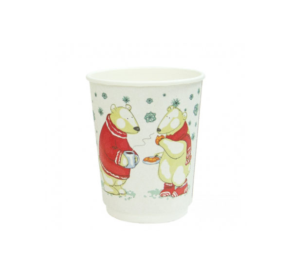 Papírpohár 250 (273) ml White bears