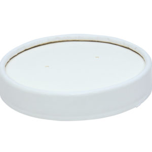 Leveses tányér fedél Tambien ECO, d = 90 mm, fehér (25 db/csomag)